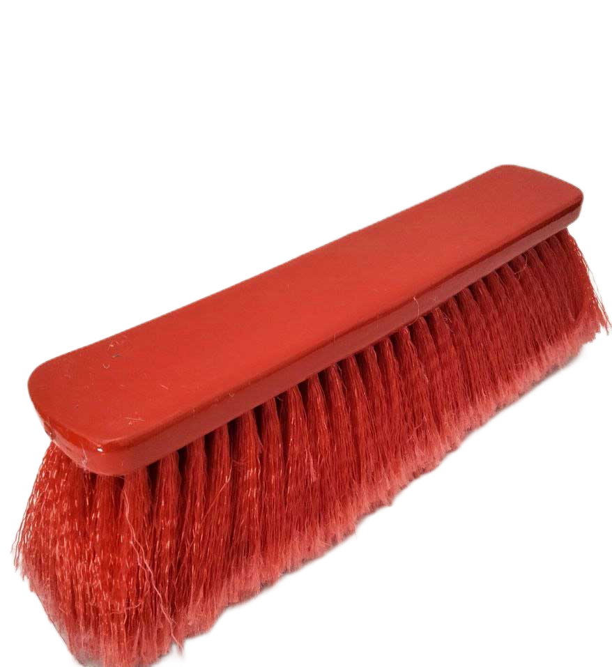SPAZZOLA ROSSA A MANO PIENA